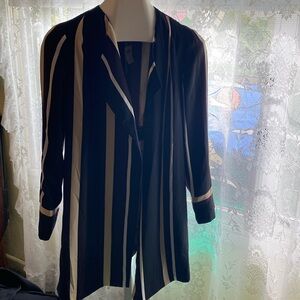 New Chico Striped Blazer Size 4/6